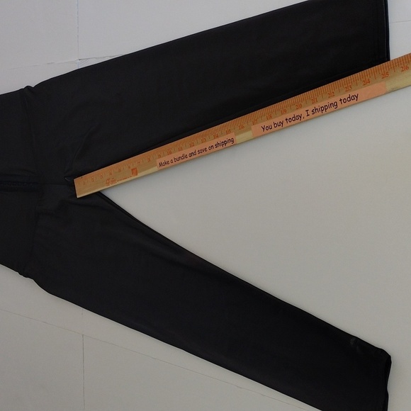 Xjboots  Woman‎ L/XL Thick Black Leggings Tummy Control - Picture 3 of 7